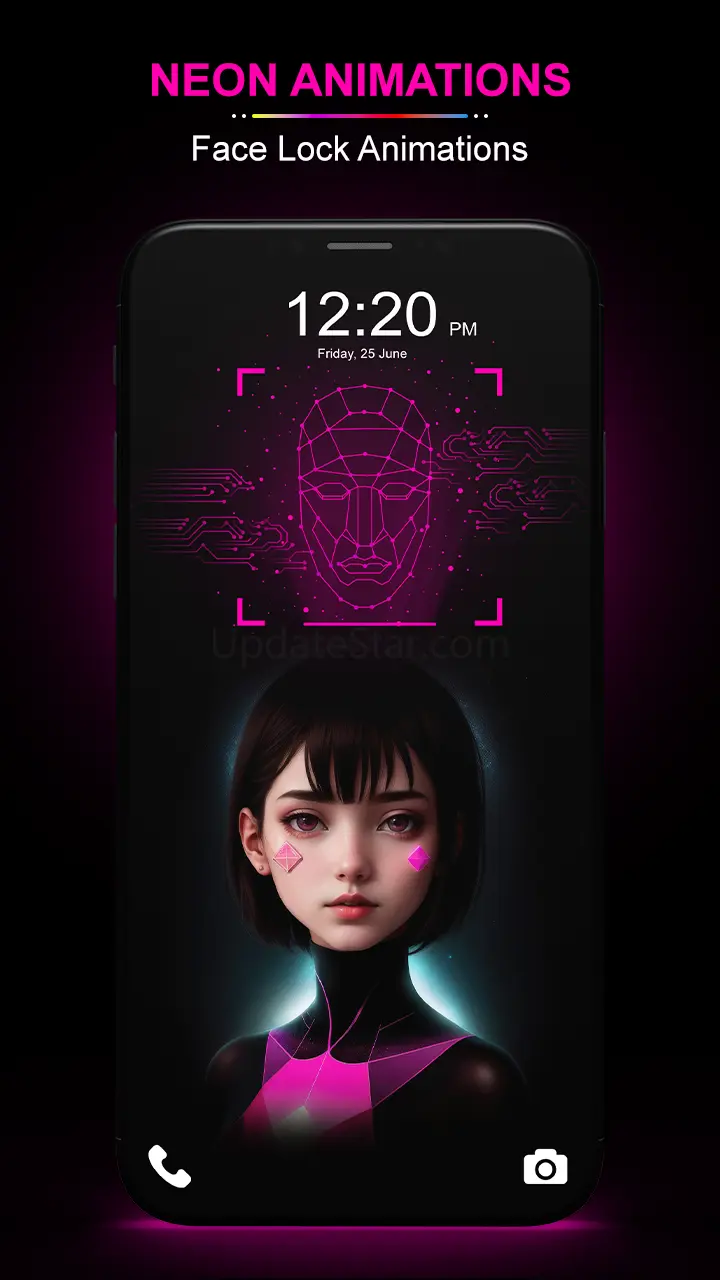 Face Lock Live Animation 4k 6.0