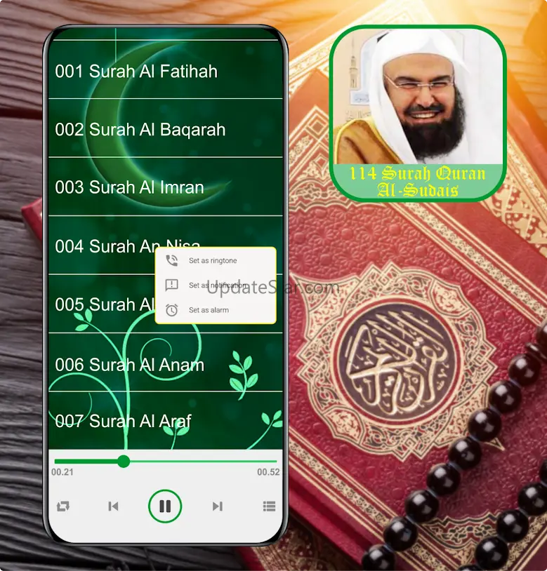 Sheikh Sudais 114 Surah Quran 19.0