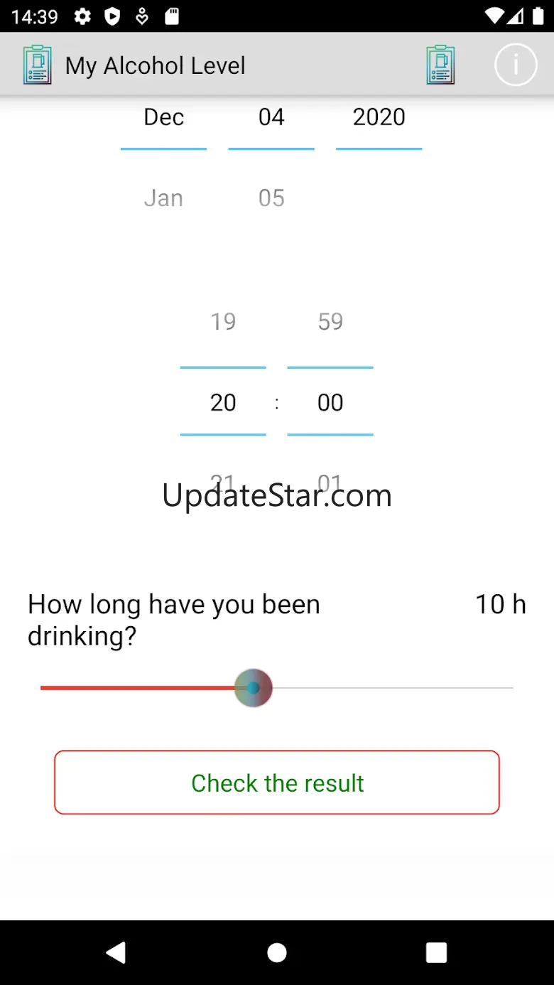 Blood Alcohol Calculator 3.0