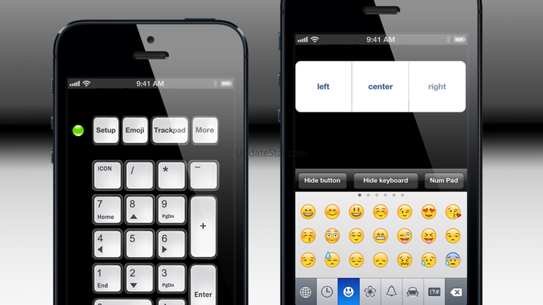 Number Pad - Wireless Numeric Keypad, Numpad and Mouse Trackpad 1.2.8