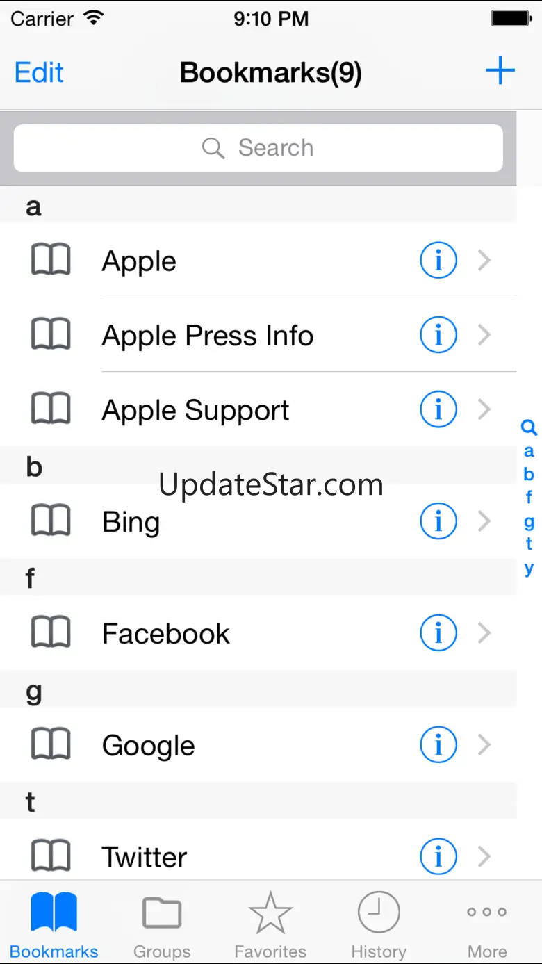 Bookmarkers 2.8.9