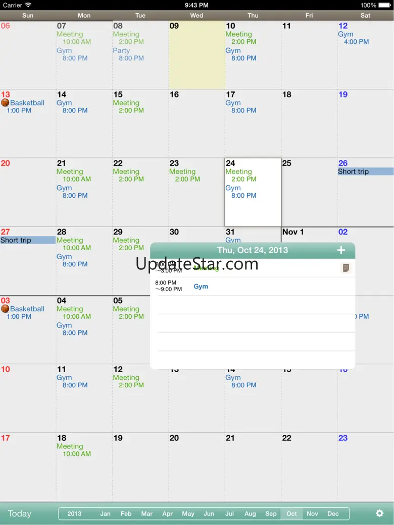 Monthly Calendar MocaHD 3.4.0