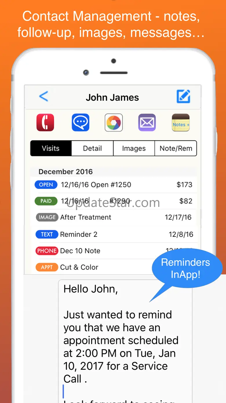 Client Sales & Contact Manager 17