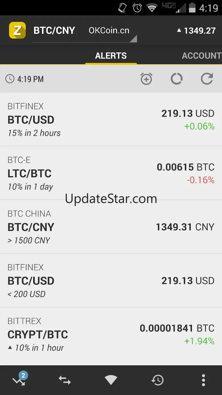 zTrader Altcoin/Bitcoin Trader 1.2.2