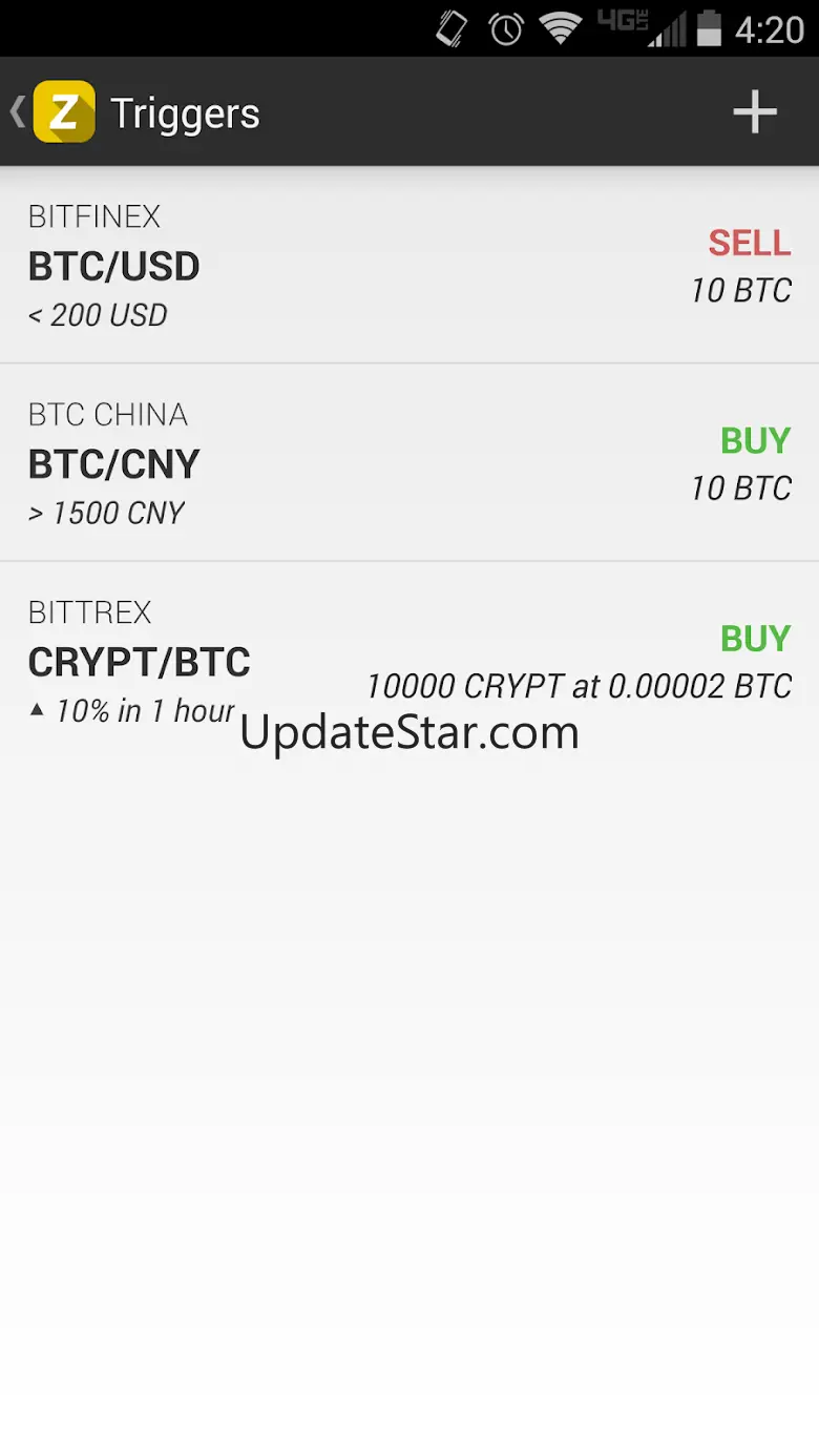 zTrader Altcoin/Bitcoin Trader 1.2.2