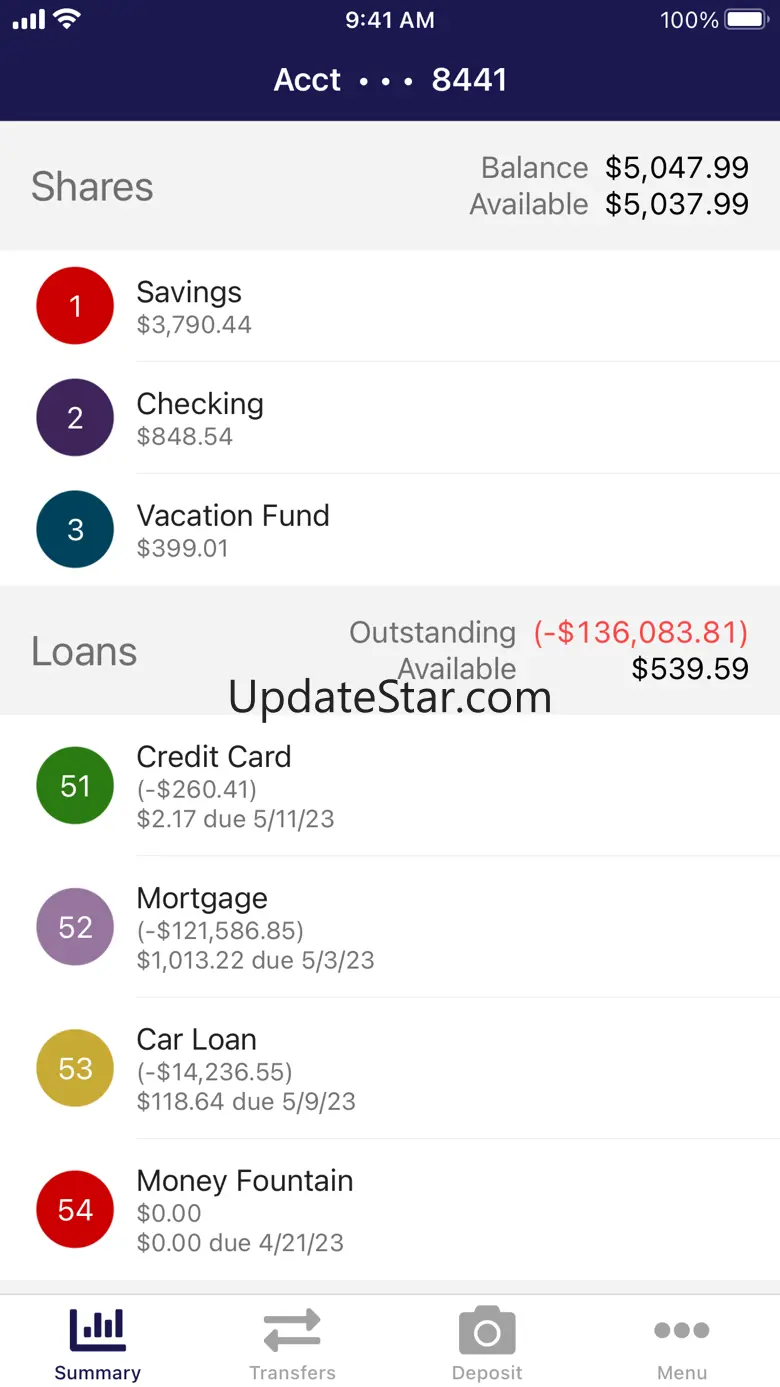Inner Lakes FCU Mobile Banking 5.3.17