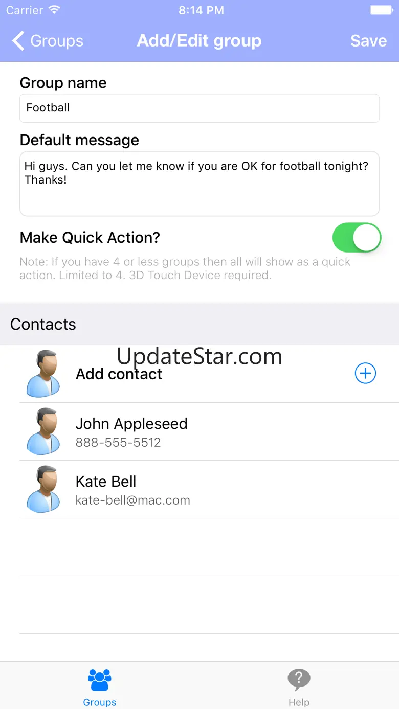 Text-A-Group 3.3.0