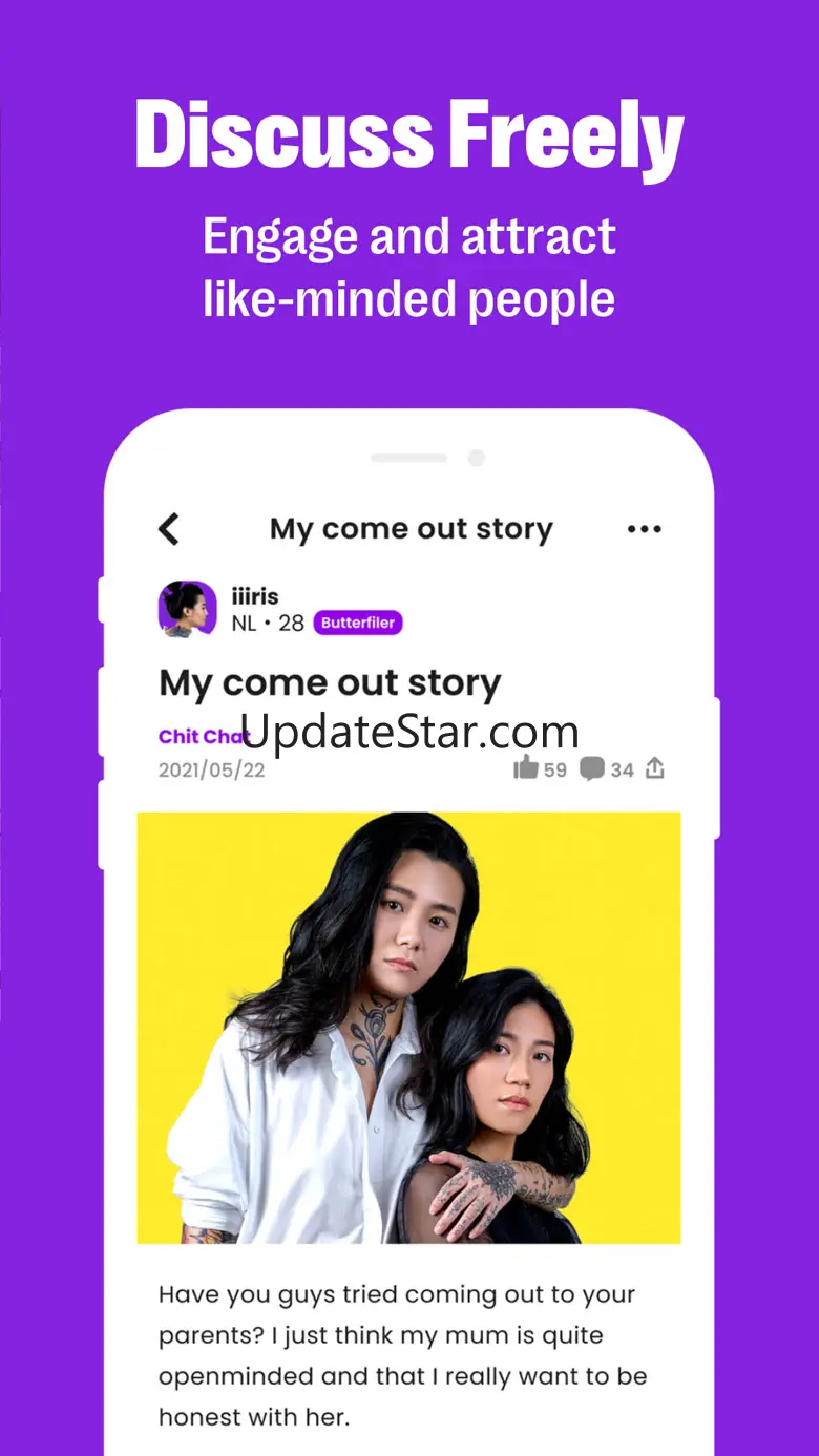 Butterfly - Lesbian App 3.2.2