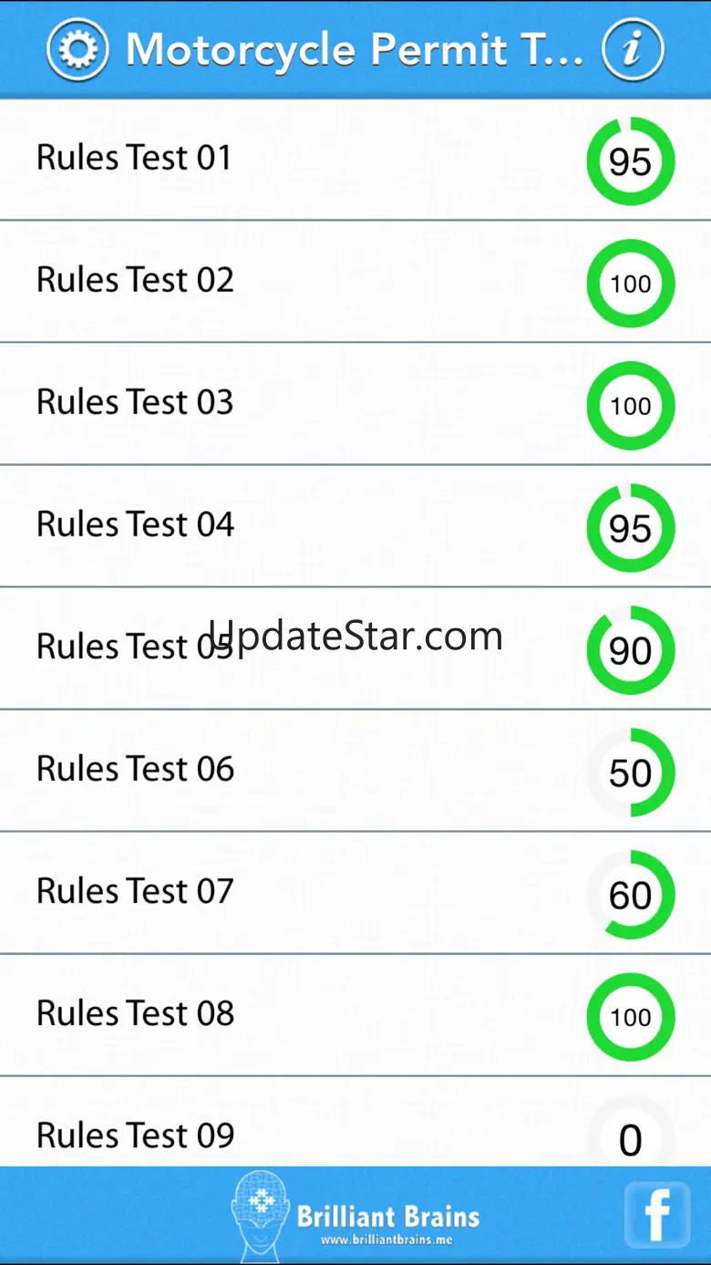 Motorcycle Permit Test Lite 8