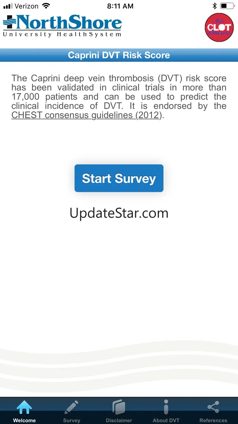 Caprini DVT Risk 1.1.1