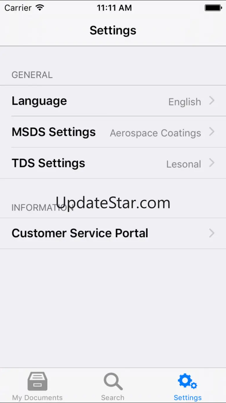 MSDS/TDS Library 1.3