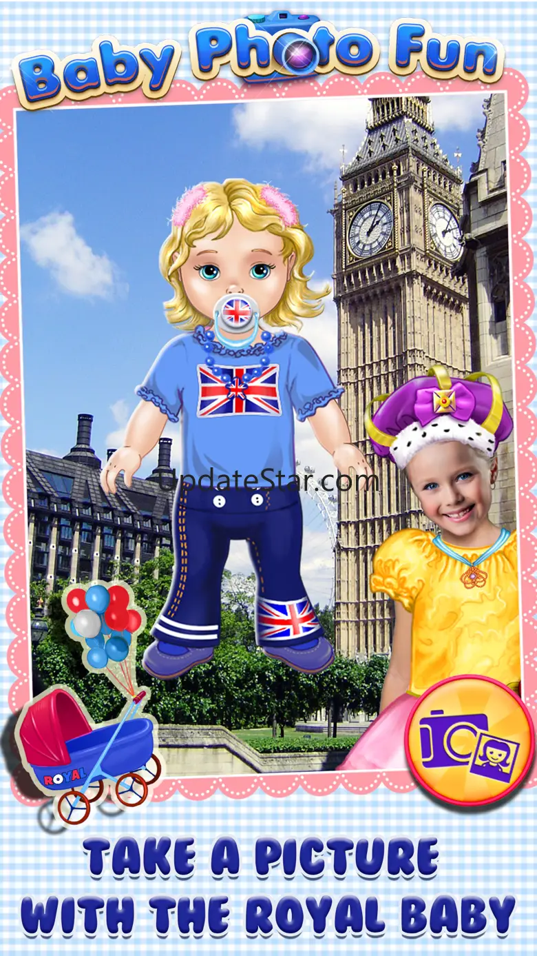 Royal Baby Photo Fun - Dress Up & Card Maker 1.4