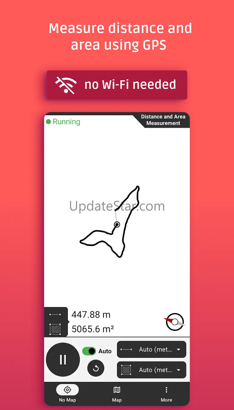 Distance and area measurement 1.71