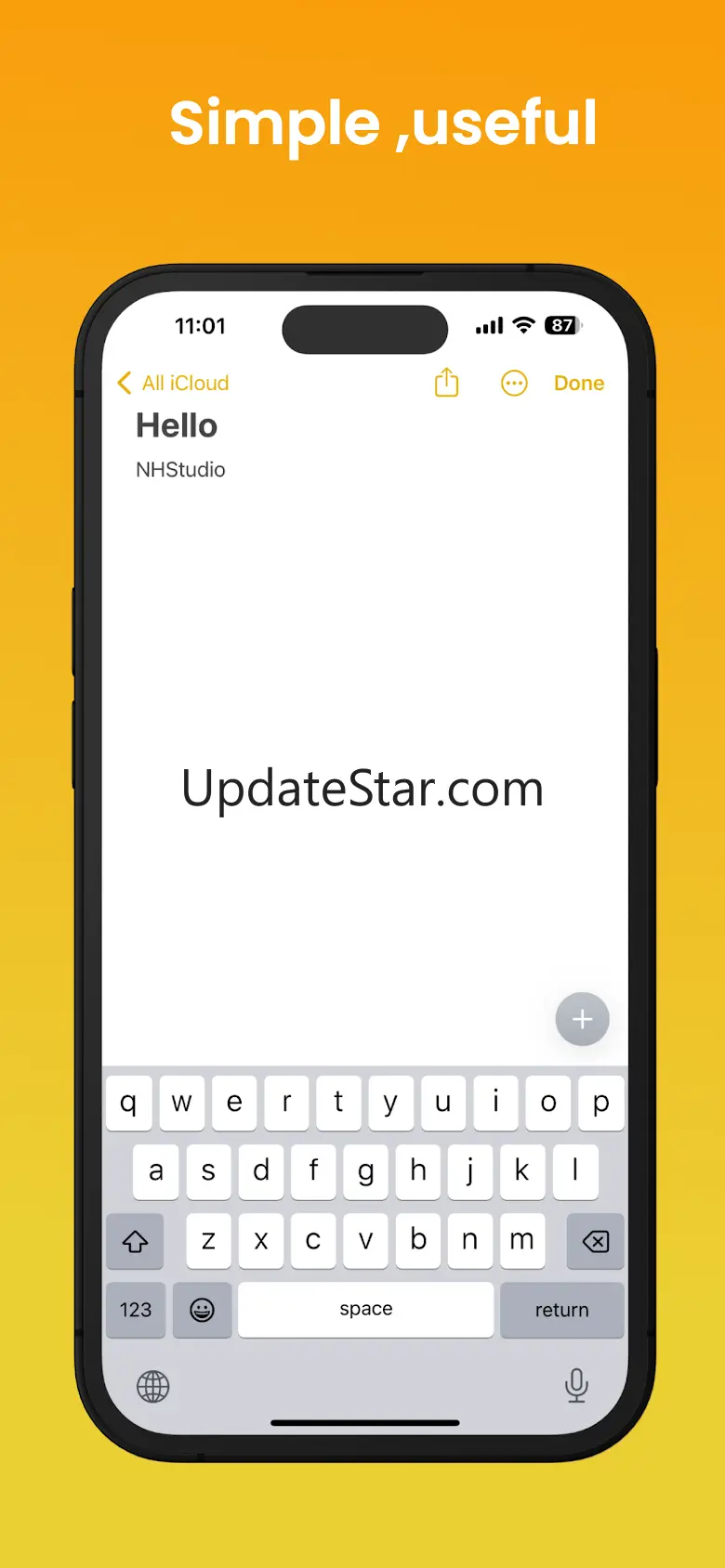 Keyboard OS 18 2.0.5