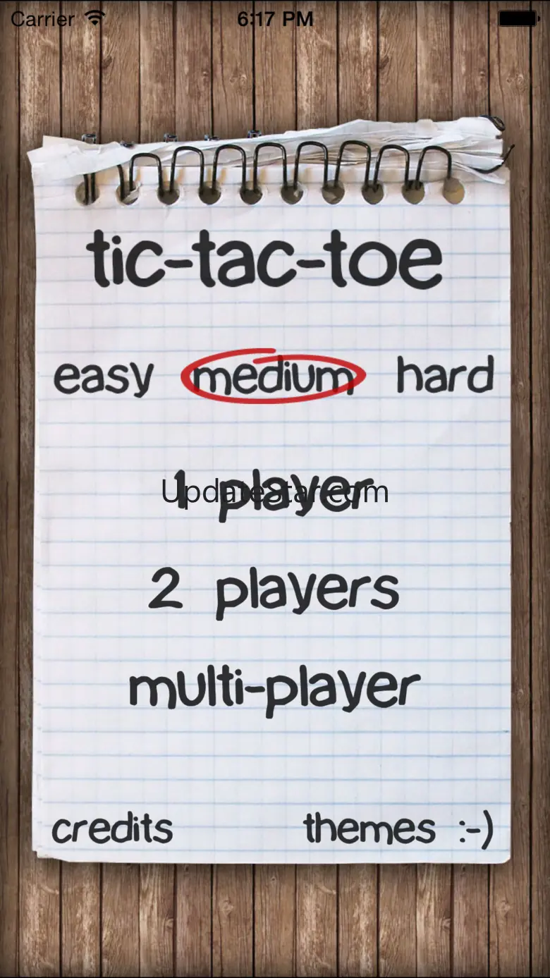 Tic-Tac-Toe Notepad 2.0