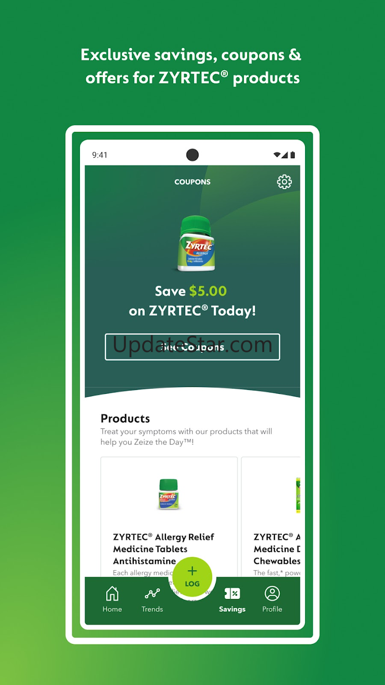 ZYRTEC® ALLERGYCAST® 6.15.0