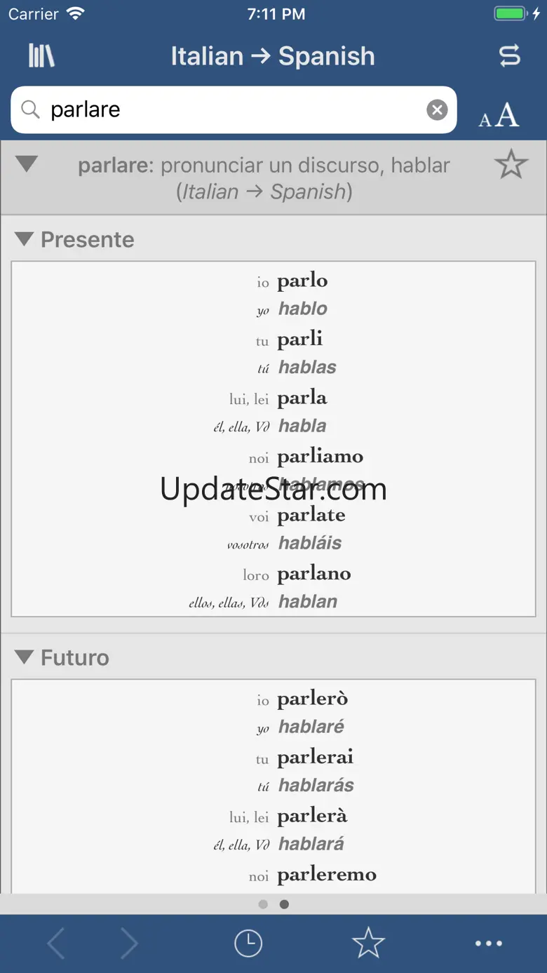 Ultralingua Spanish-Italian 2.11