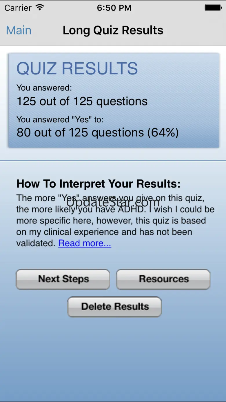 ADHD Quiz 1.8