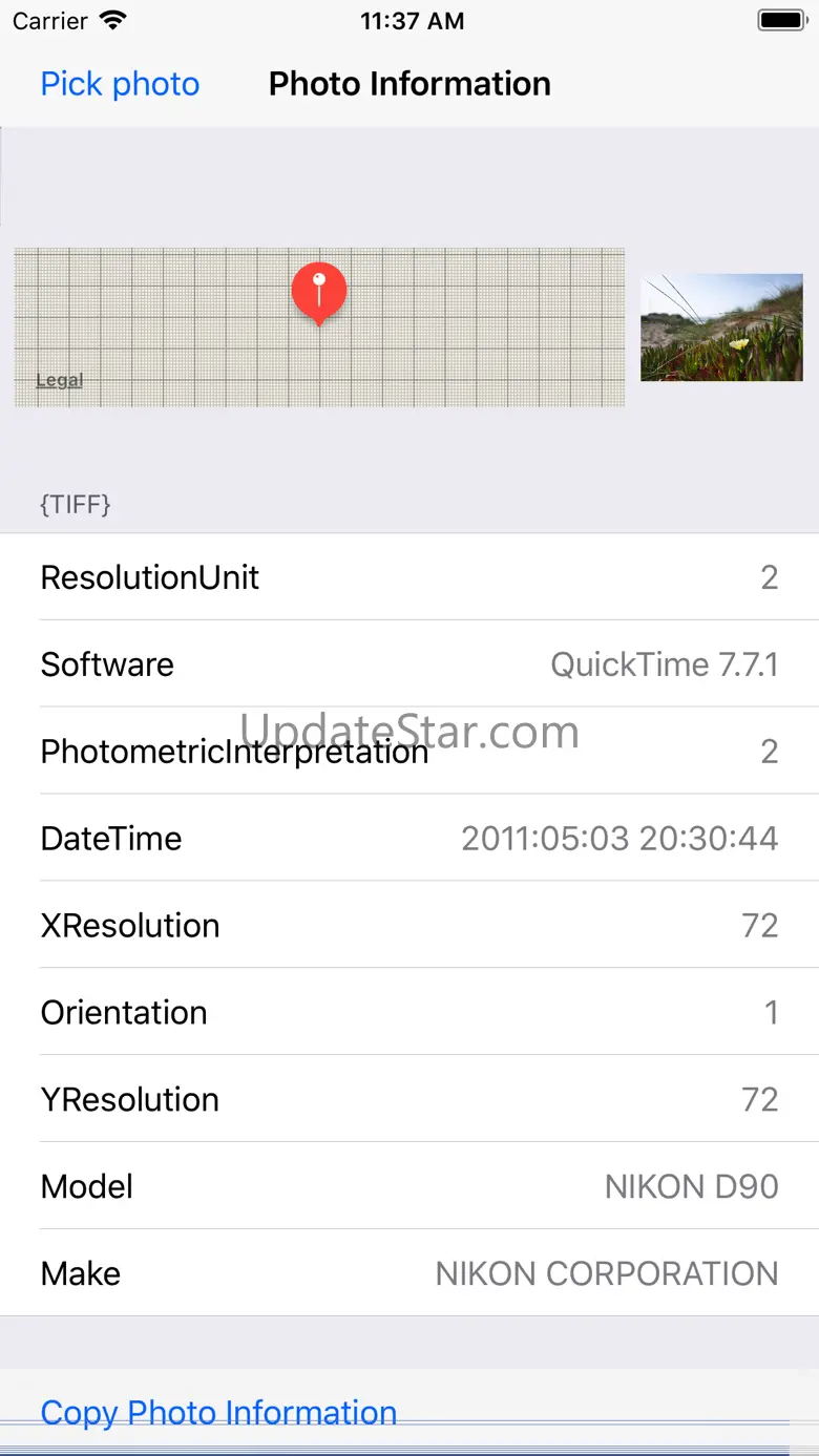 Photo Information:GPS, Exif... 1.33