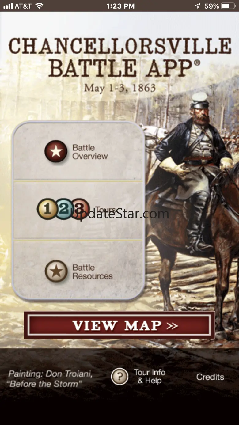 Chancellorsville Battle App 4.0.5