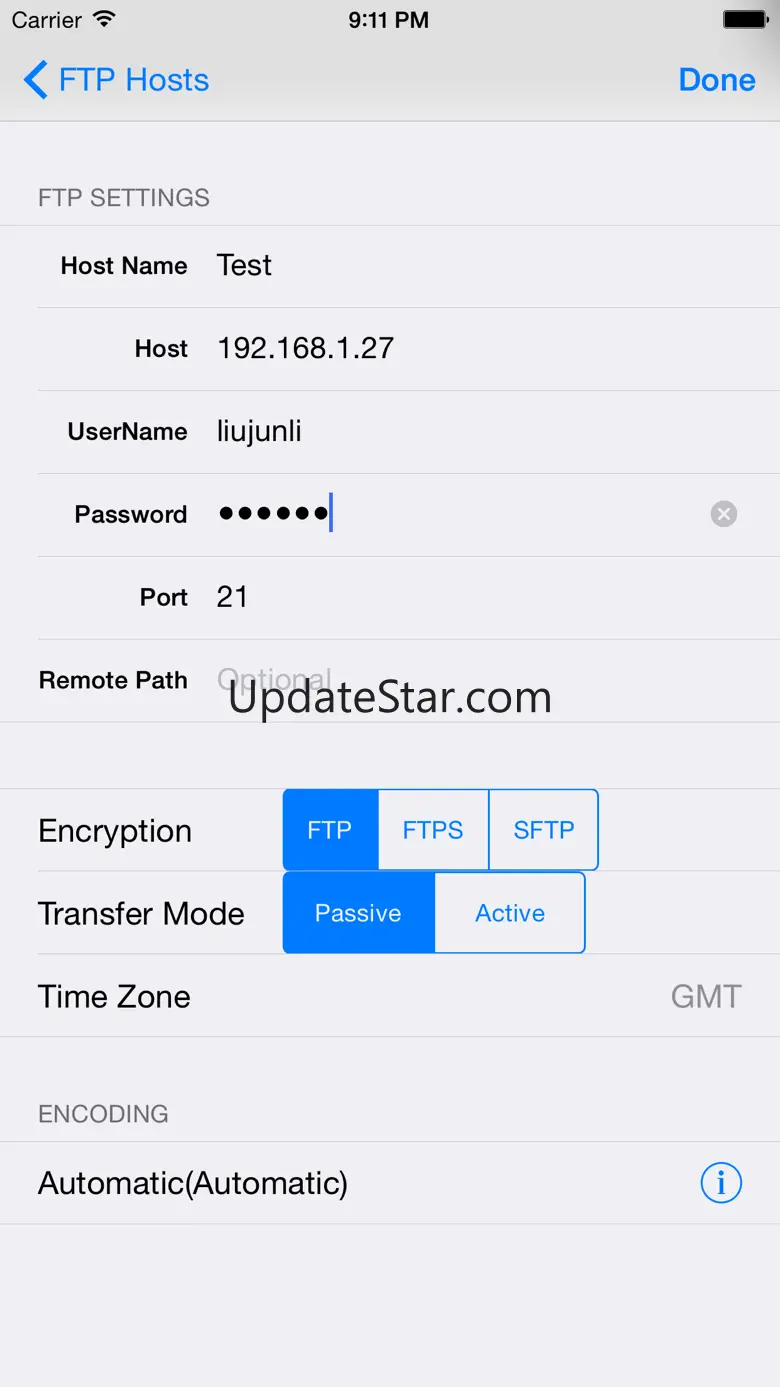 FTP Sprite+ 1.6.9