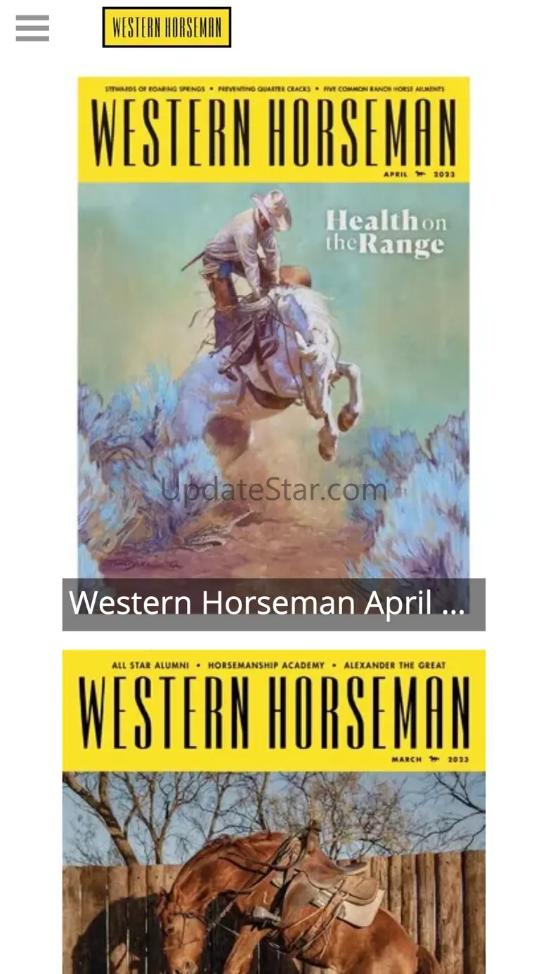 Western Horseman Magazine 7.1.5