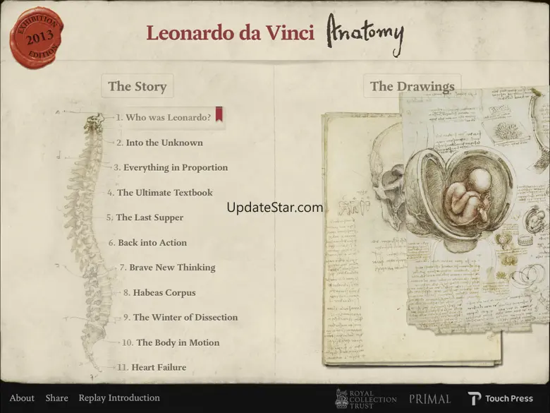 Leonardo da Vinci: Anatomy 2.0.1