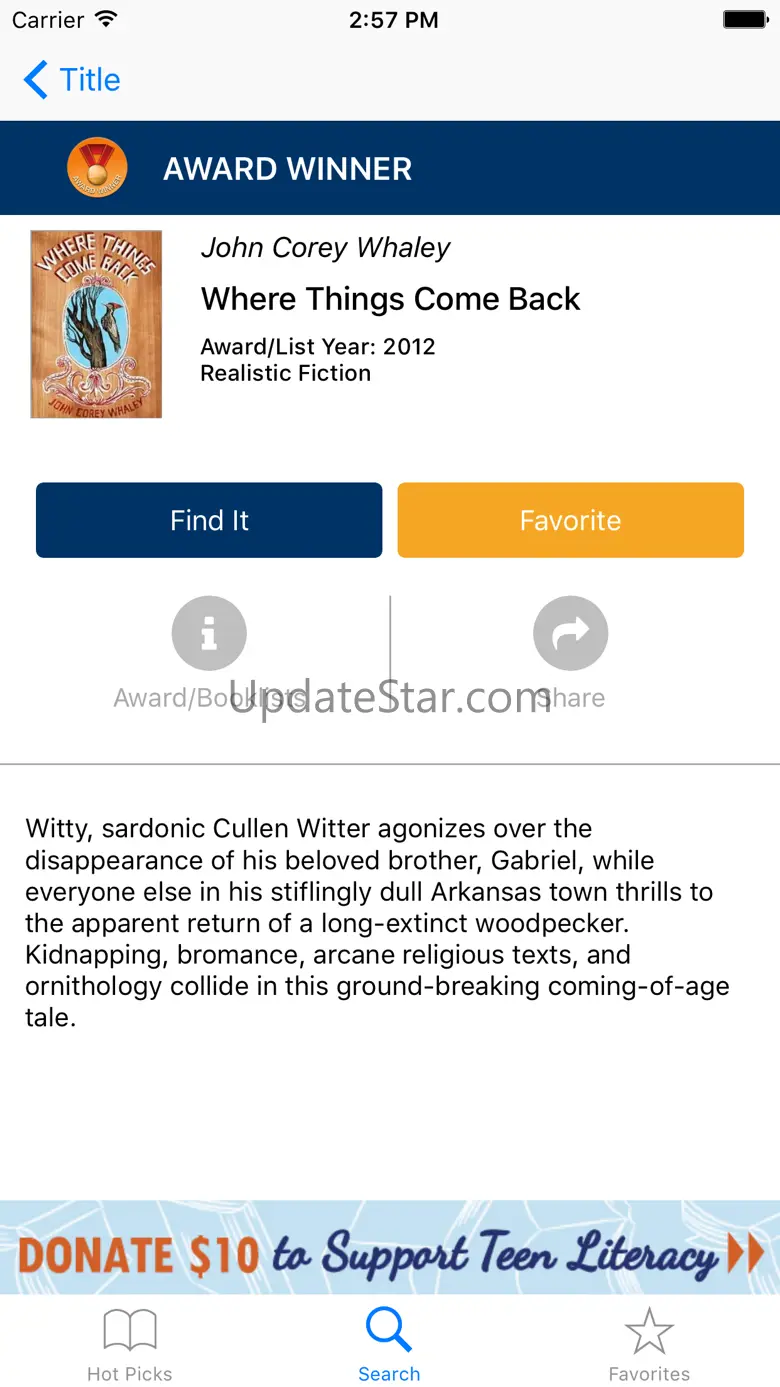 YALSA’s Teen Book Finder 2.3.0