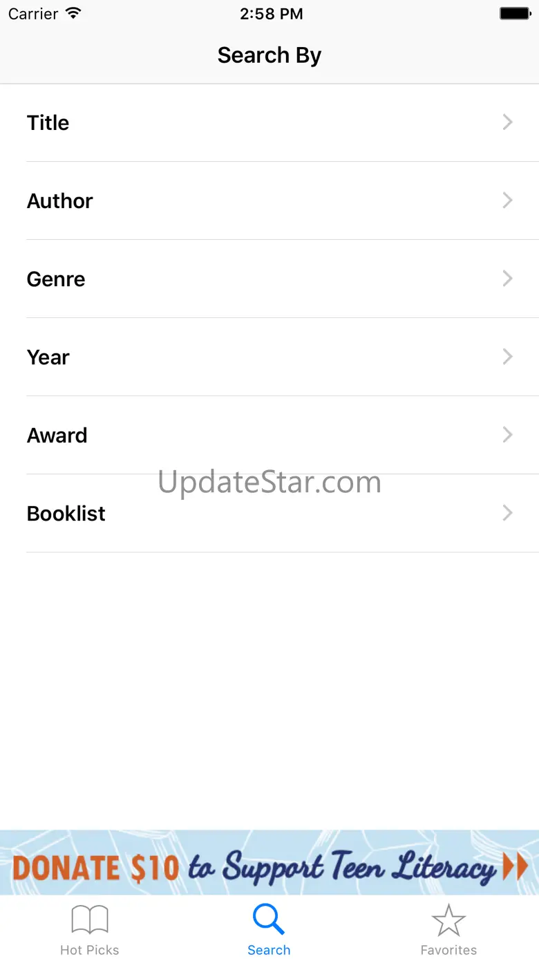YALSA’s Teen Book Finder 2.3.0