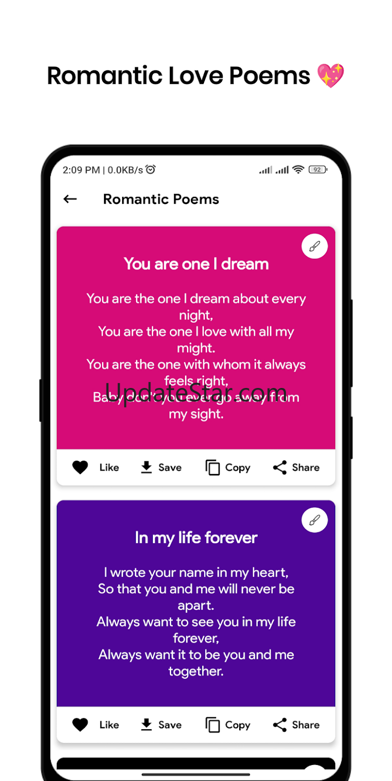 Love Poems - Romantic Messages 1.0
