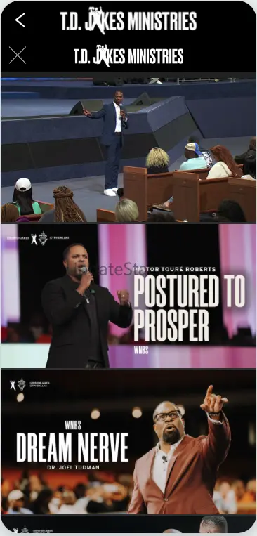 T.D. Jakes Ministries App 7.5