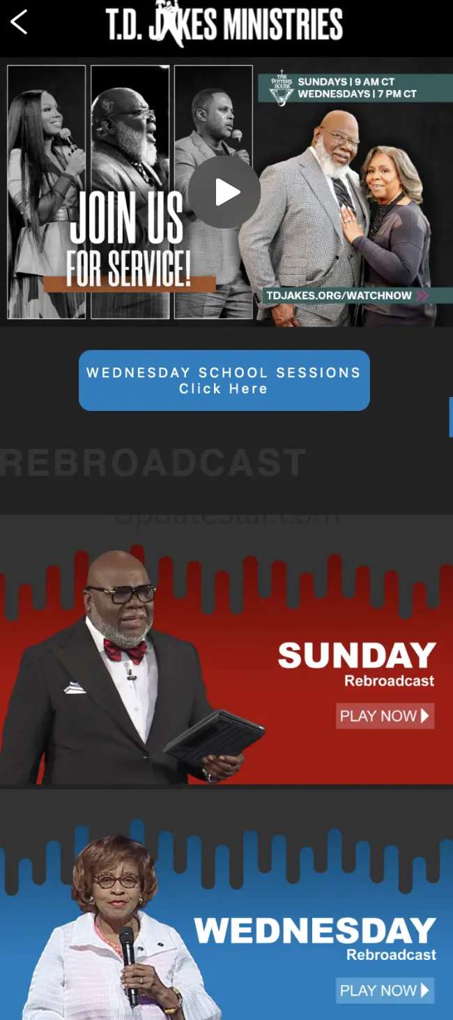 T.D. Jakes Ministries App 7.5