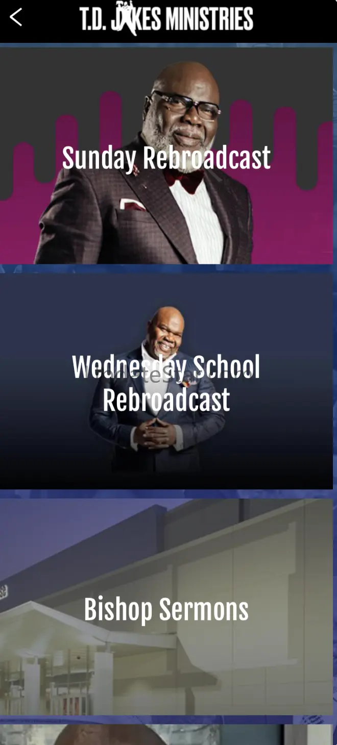 T.D. Jakes Ministries App 7.5