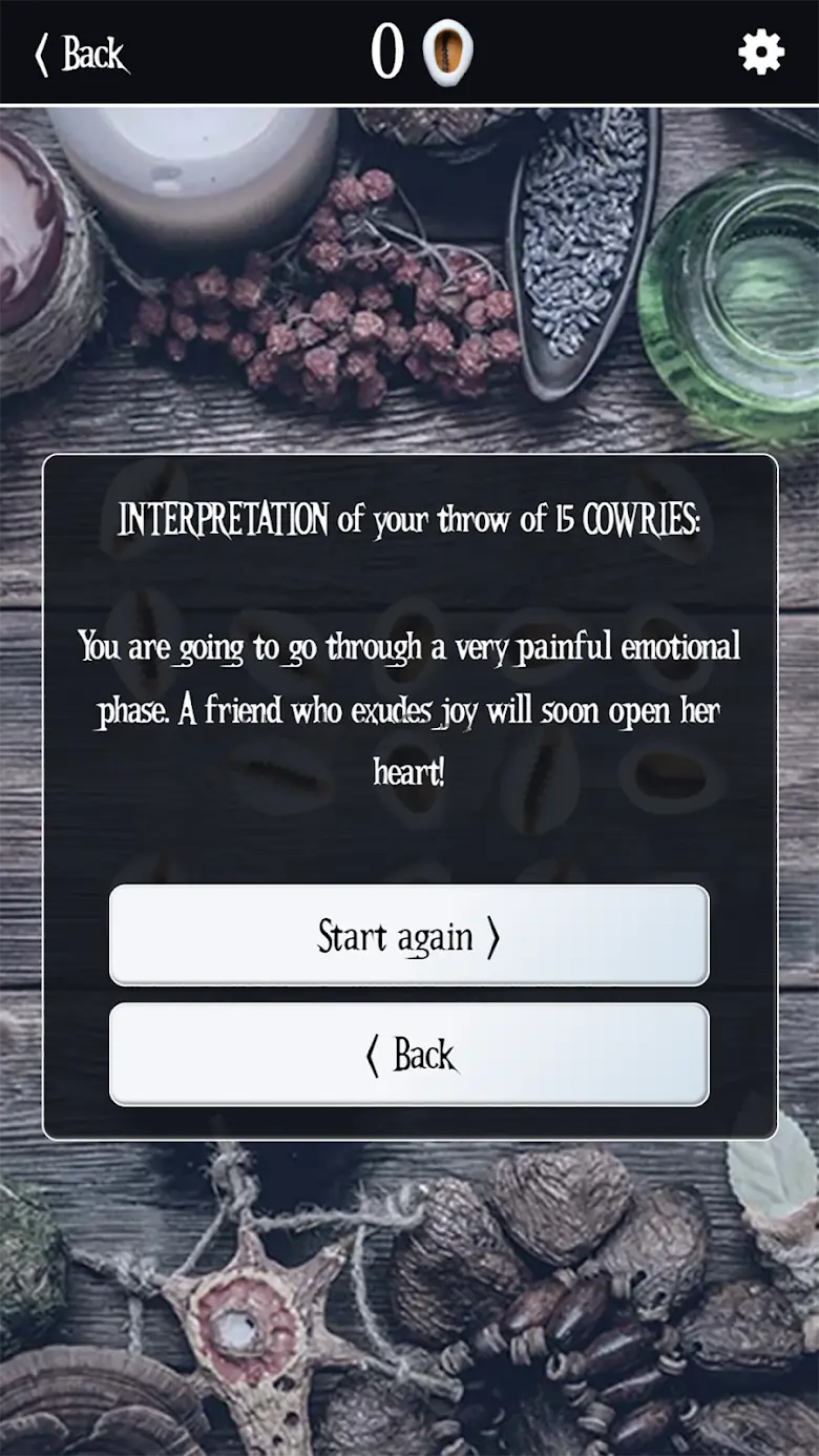 The Fortune Teller's Cowries 1.1.3