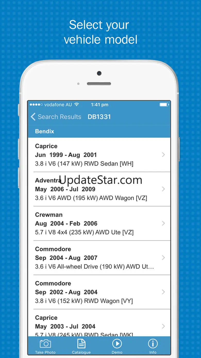Bendix Brake Pad Identifier 2.1.1