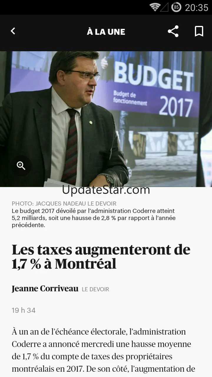 Le Devoir Mobile 1.8.1