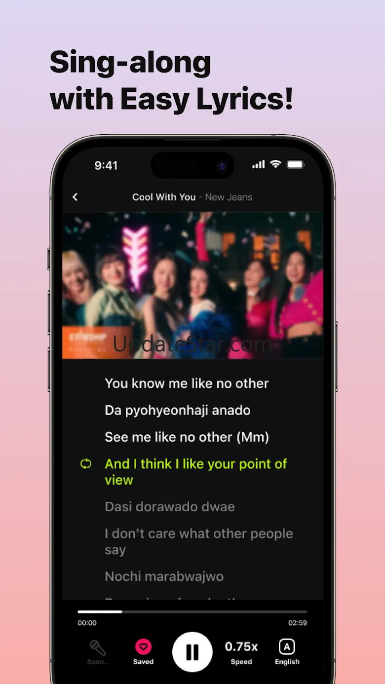 Lyspeak: Kpop Music & Lyrics 1.2.9