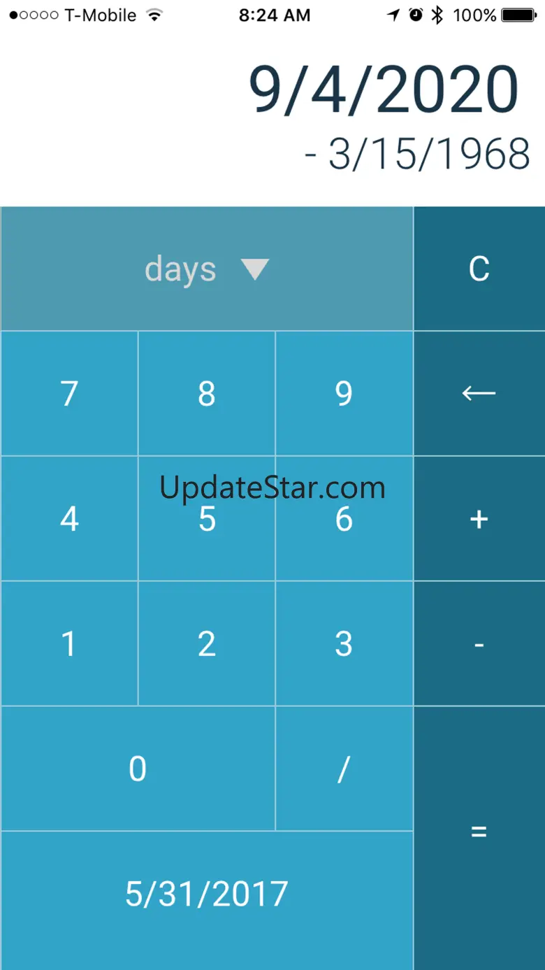 Date Calculator PW 1.7.22