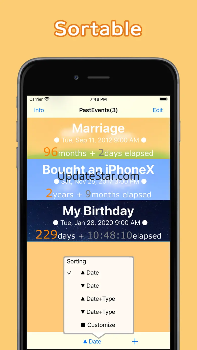 PastEvents 1.3.0