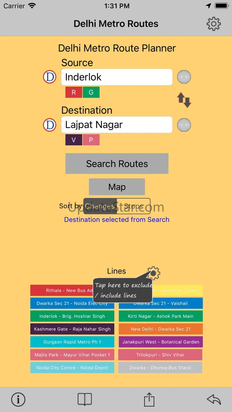 Delhi Metro Route Planner 2.12