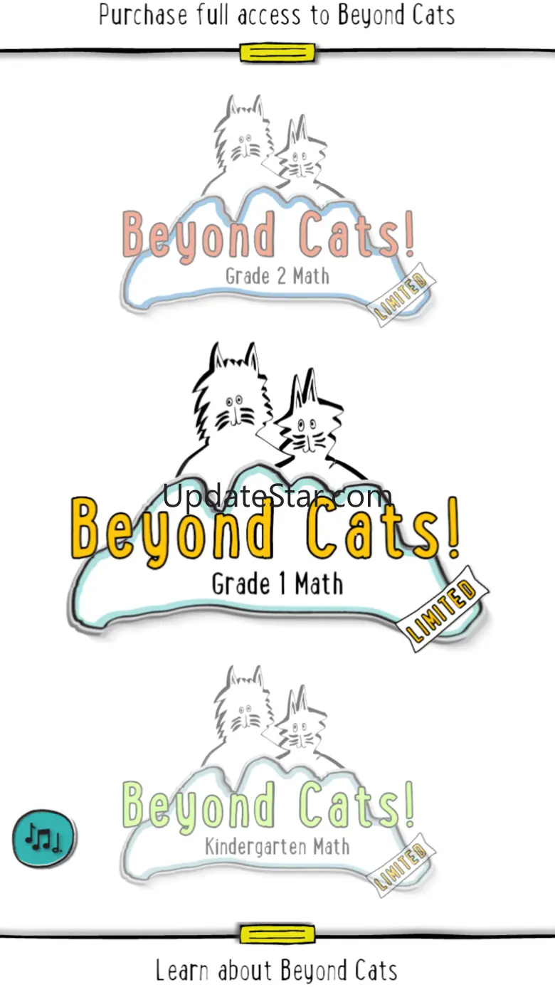 Beyond Cats! Math for K,1 & 2 2.5.2
