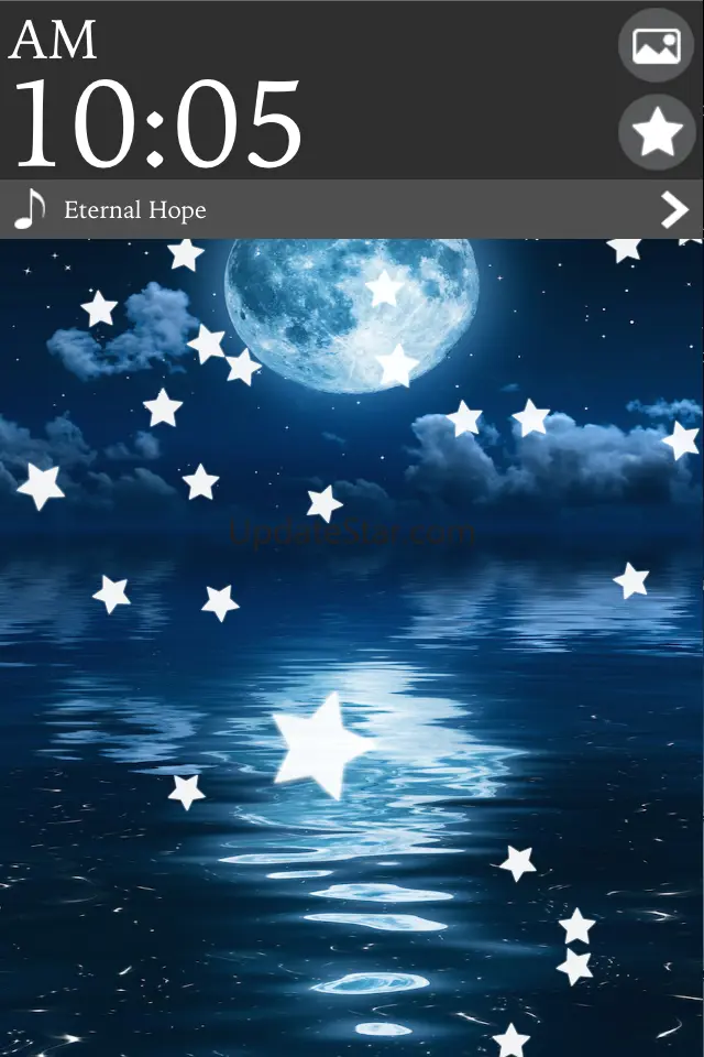 Stars Nightstand Clock FREE 1.0.1