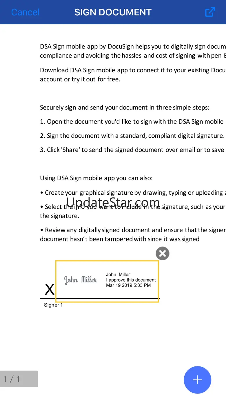 DSA Sign 2.1.0