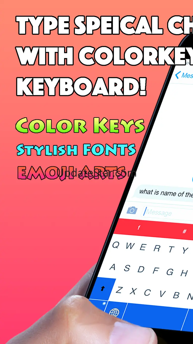 ColorKeys keyboard: Fancy Text 2.1