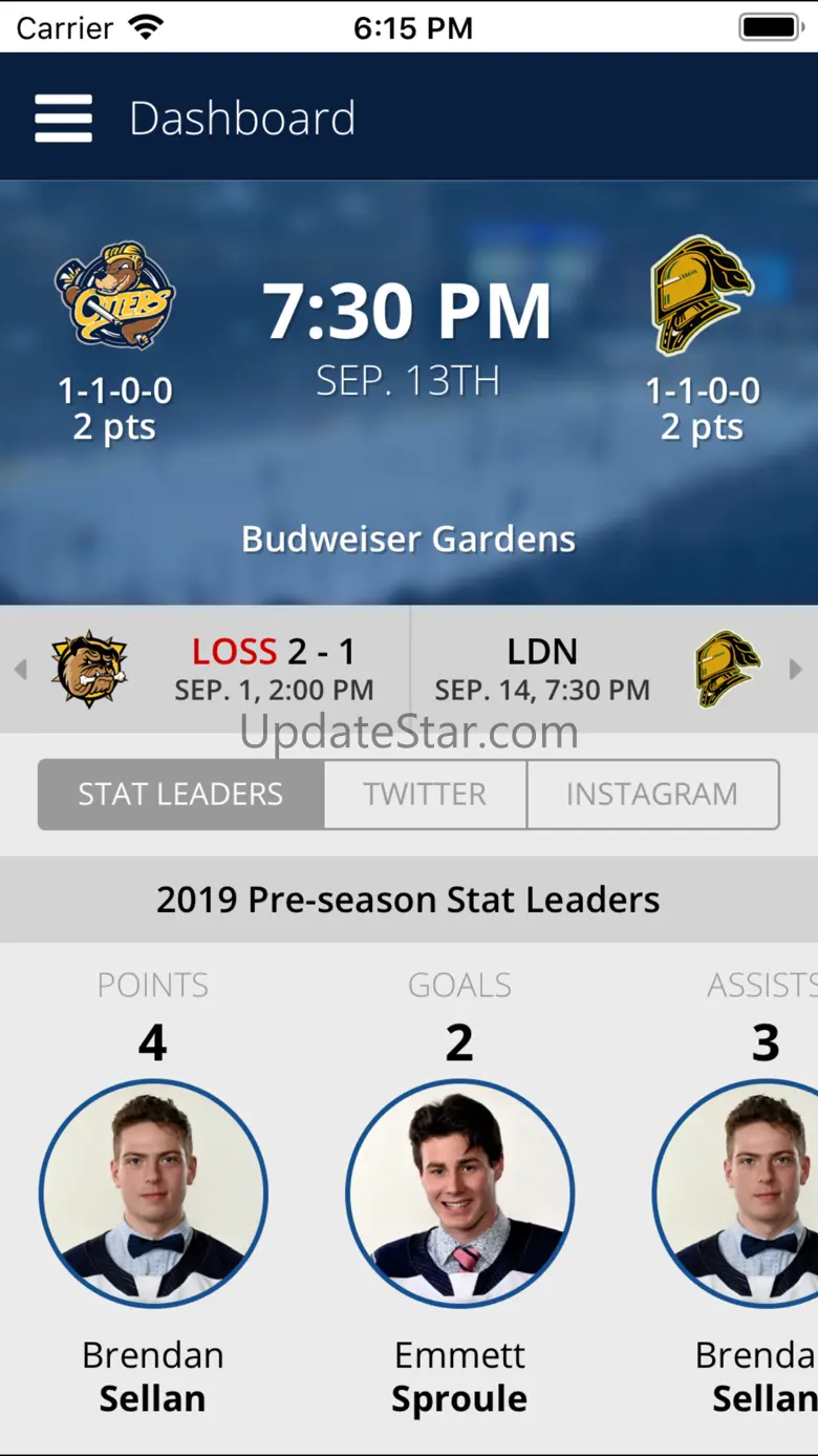 Erie Otters Mobile 4.3