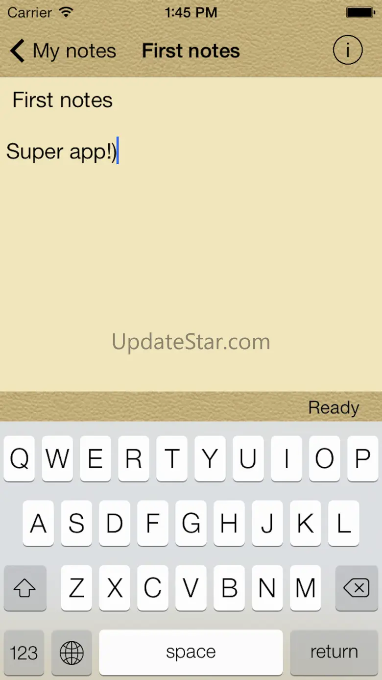 SuperNotes - note and location 1.4