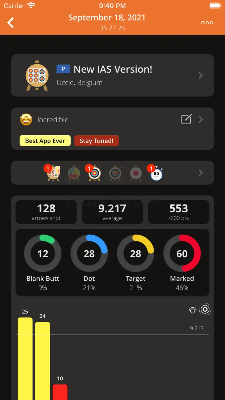 iArcheryStats 2.0.11