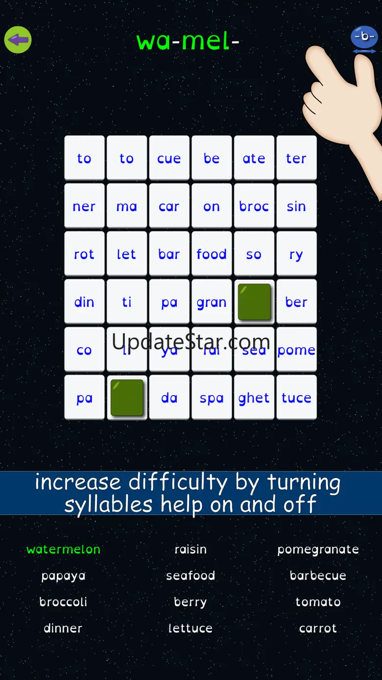 Syllable Word Search 3.40