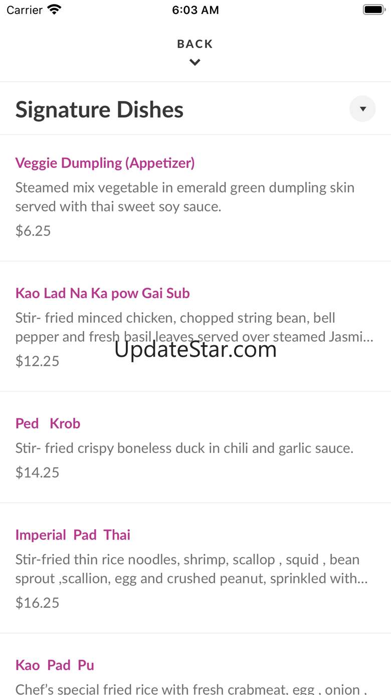 Bua Thai Restaurant 3.9.1