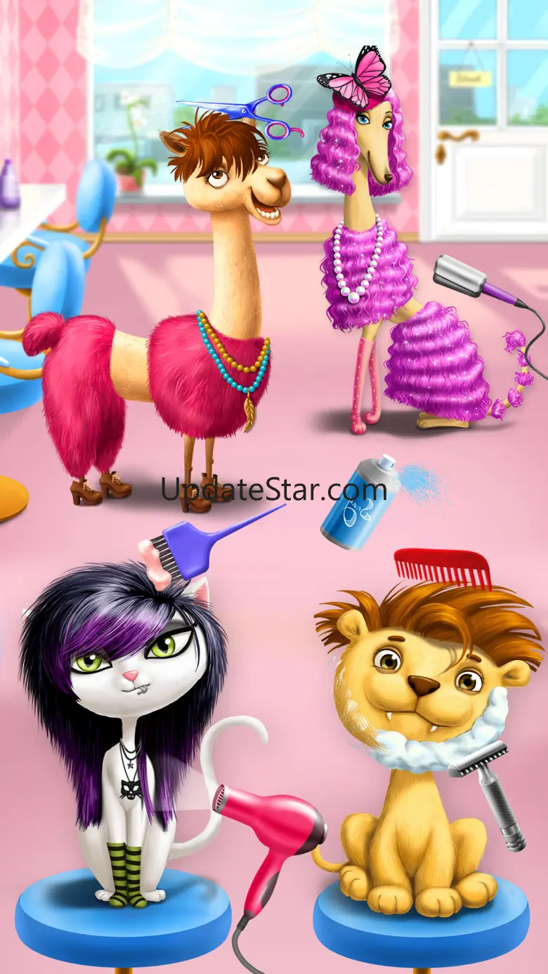 Animal Hair Salon, Dress Up and Pet Style Makeover - No Ads 1.1.1